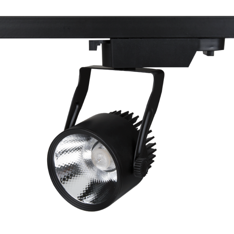 Spot Trilho Led AR111 18W 2700K Pt Bivolt 30009 Romalux