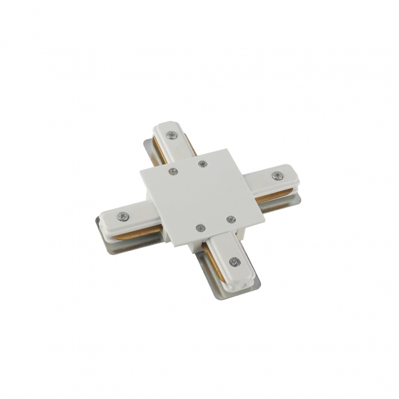 Conexão X Para Trilho Sobrepor Branco 30017 Romalux