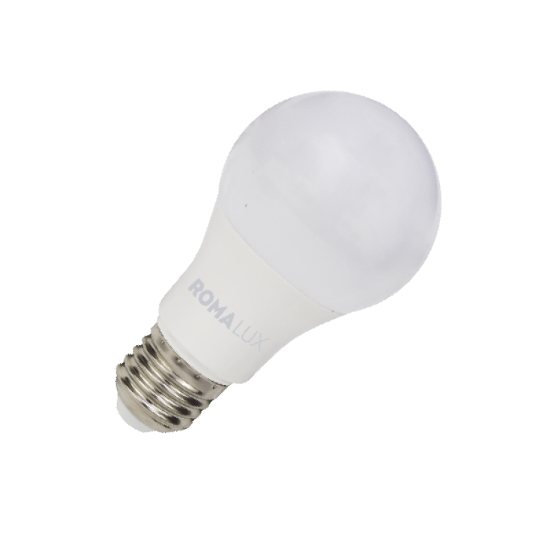 Lâmpada Bulbo LED 7W 2700k Bivolt Romalux - IluminiFast