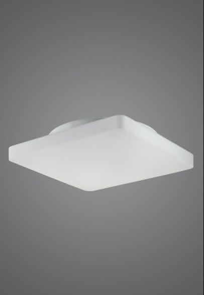 Plafon Vidro Leitoso 35cm 3 Lâmpadas Antares 2474 1