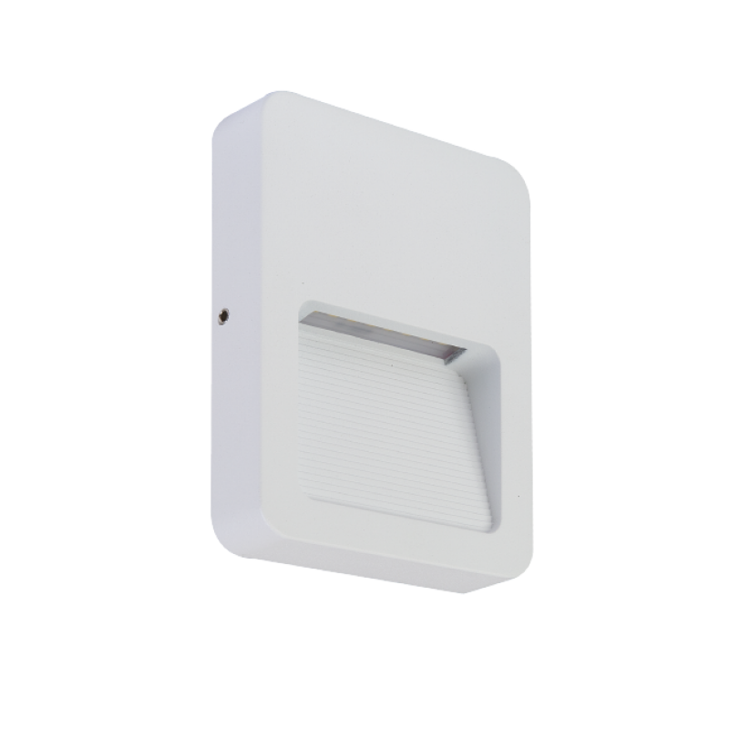 Balizador de Parede Sobrepor Fit 1,5W 2700K 10087 Romalux