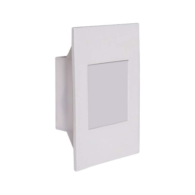 Balizador de Parede Embutir Fit 1,2W 2700K 10099 Romalux