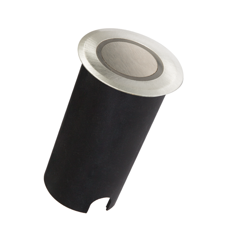 Balizador Led 1,8W 2700K Inox Plus Redondo 5cm 10107 Romalux