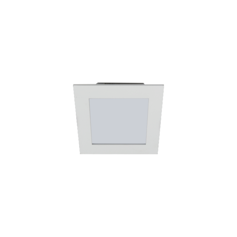 Plafon de Embutir Led 7W 3000K Biv 80077 Romalux - Ilumini