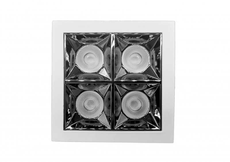 Spot Led Mini Embutir Downlight 10W 2700K 80194 Romalux