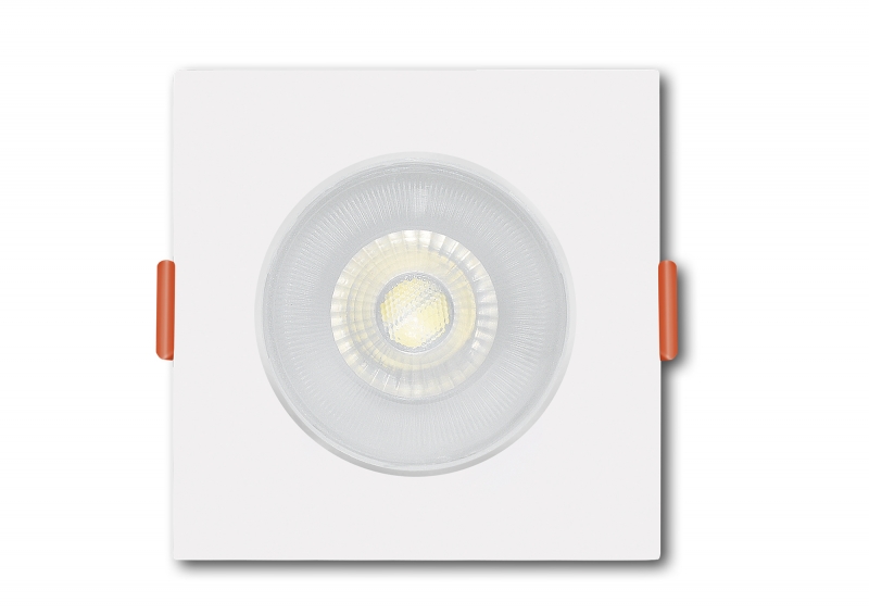 Spot Quadrado MR16 Downlight 5W 6500K Bivolt 80127A Romalux