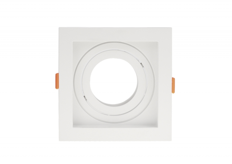 Spot Embutir Quadrado PAR30 Direcionável 17cm 30203 Romalux