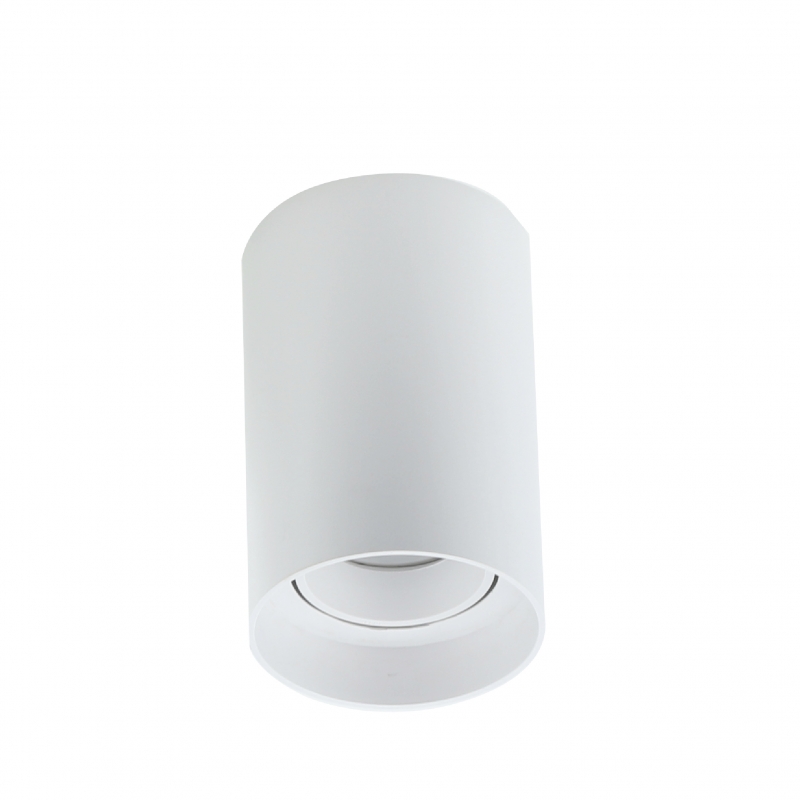 Luminaria de Sobrepor Box Redondo GU10 8cm 80204 Romalux