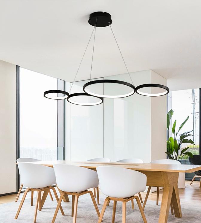 Pendente Ring Circular Horizontal Led 67W 6291 All Lux