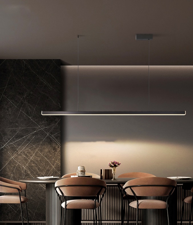 Pendente Office Led Perfil G 5x2,5 cm 14W 7046 All Lux