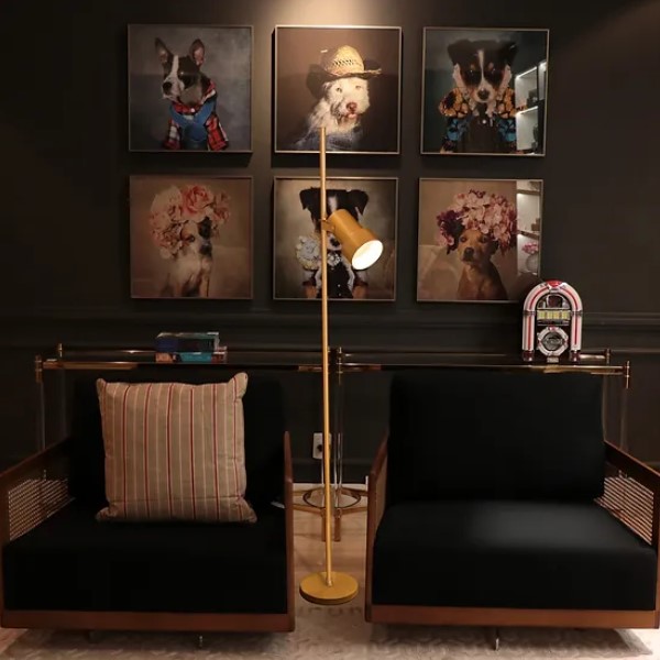 Luminaria de Piso Porto Cupula Copo 06776 Acend