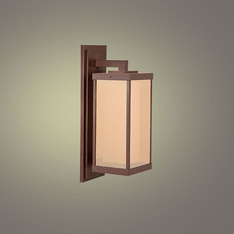 Arandela de Parede Retrô Quadrada 5520G Metal Domado