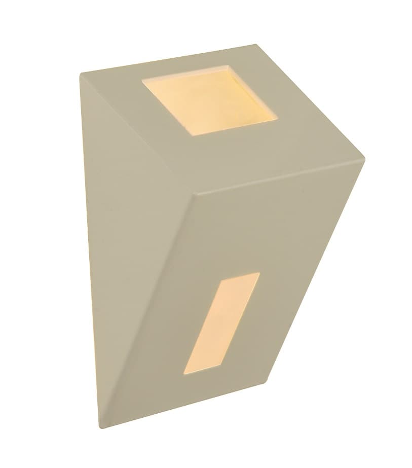 Arandela Externa Trapézio Pequena G9 520 Metal Domado