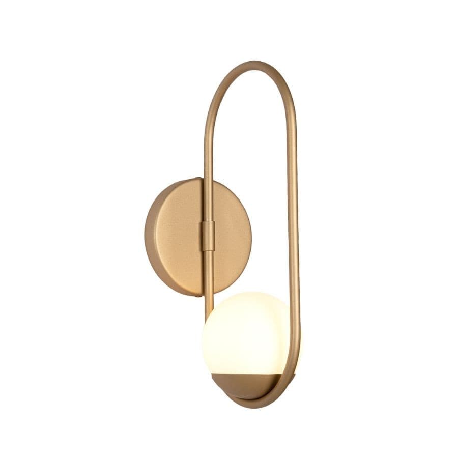 Arandela Interna Sole Oval Lâmpada G9 6075 Metal Domado