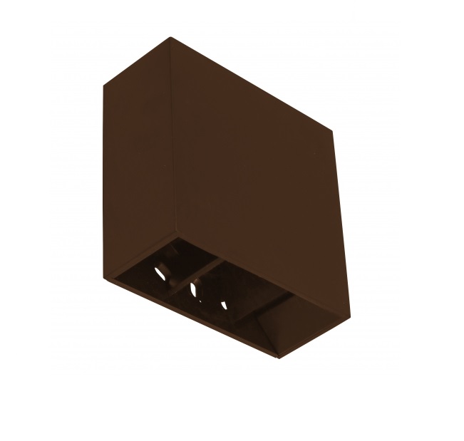 Arandela Led Facho Duplo Ajustavel 4W 3000K Marrom 3140 Gaya