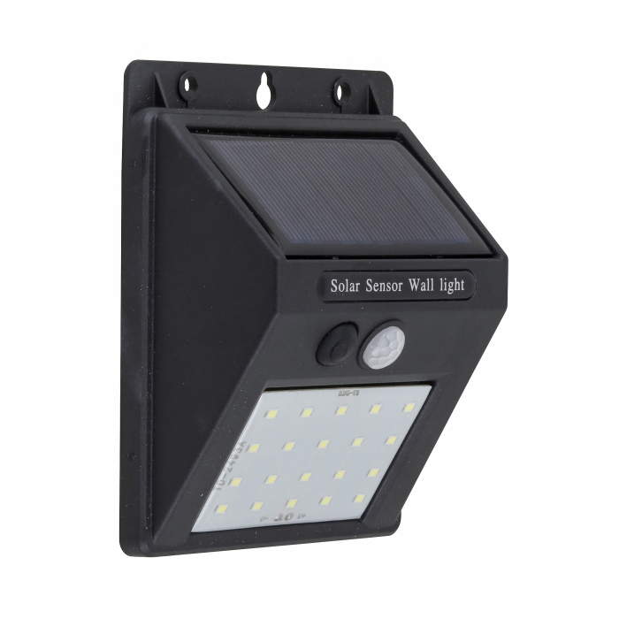 Luminaria Solar Balizador Led com Sensor 4W 3000K 9651 Gaya