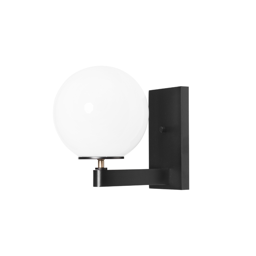 Arandela de Parede Milky Bella Globo 27cm 3159 Madelustre