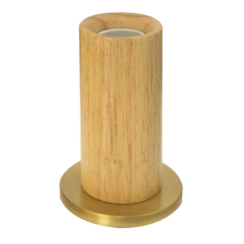 Luminaria de Mesa Wood Chiaro Madeira P0010 Romalux