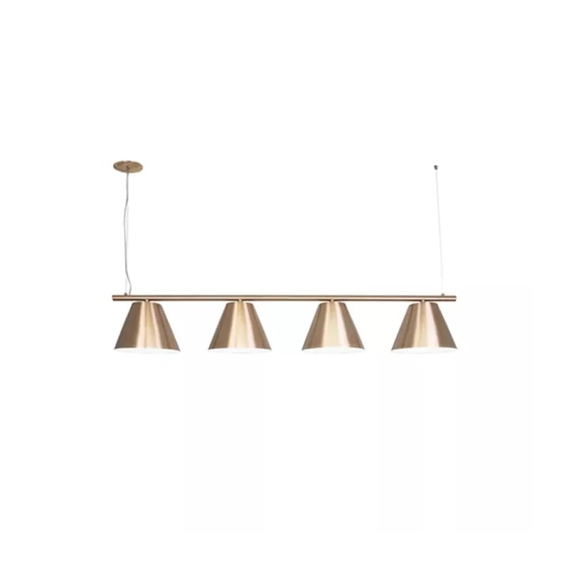 Luminaria Pendente Clássicos 4 Cúpulas 4488-4 Munclair 1