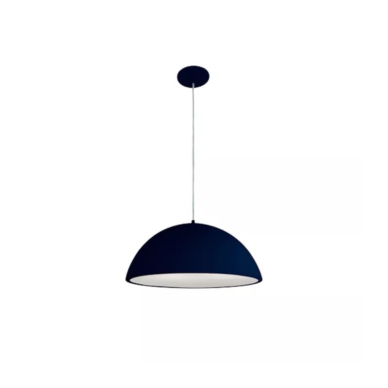 Luminaria Pendente Meia Esfera 45x19cm 4599 Munclair 1