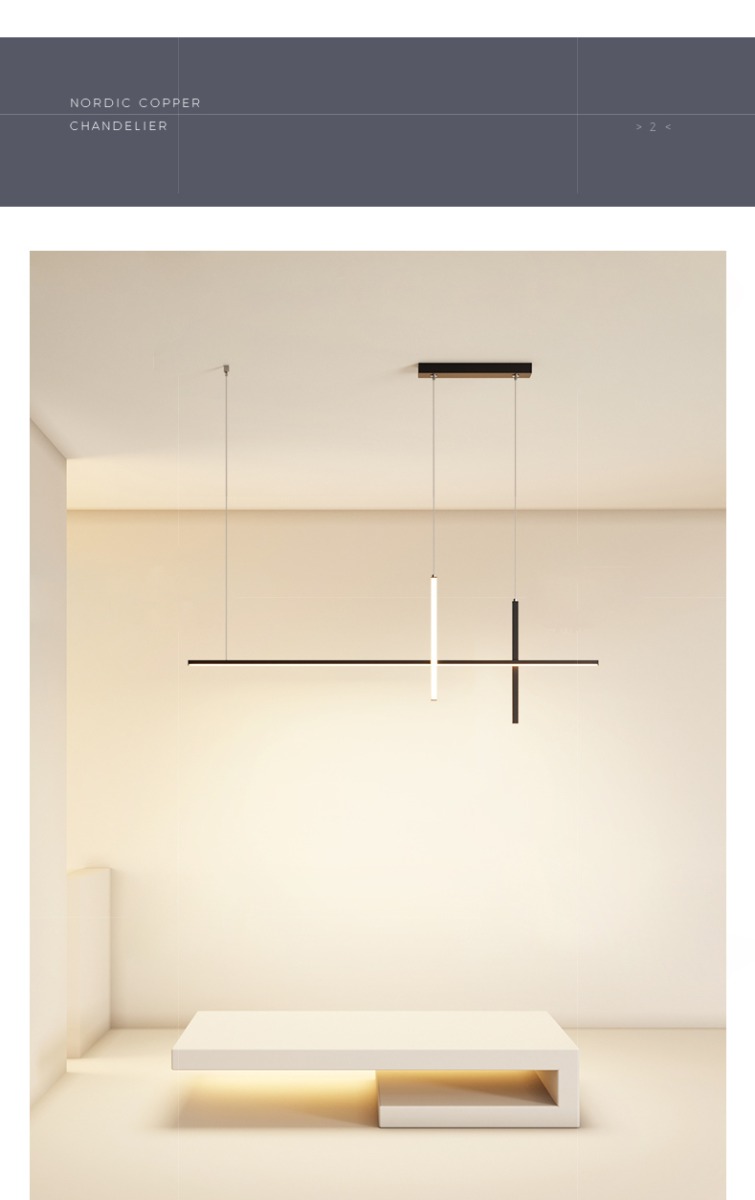 Pendente Buriti Tre-Nozes para Salas 6443 All Lux