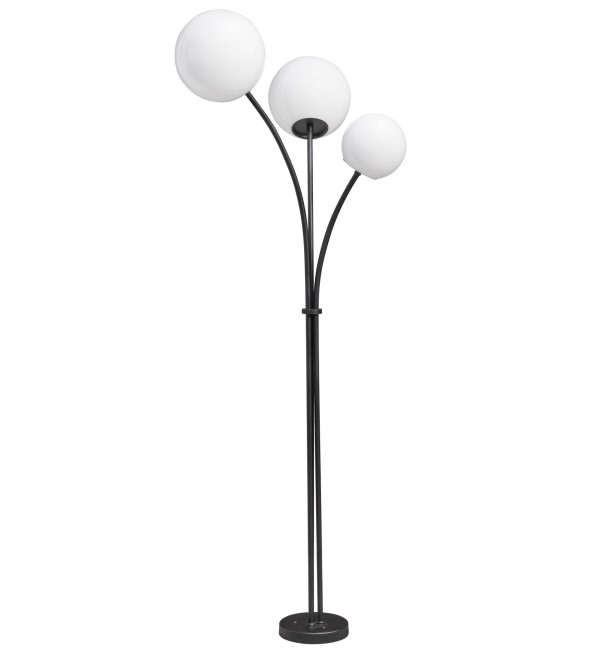 Poste de Jardim Fiore 3 Cupulas 145cm Pt 3218/3 Madelustre